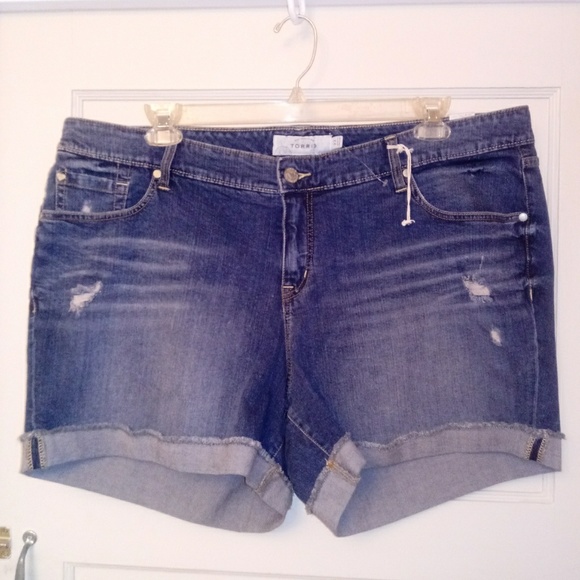 torrid Pants - TORRID Denim Shorts Sz 22